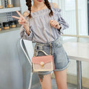Fashion Bag Girl Sequins Star Print Shoulder Bag Chain Handbag Messenger Ba
