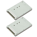 2Pcs M.2 NGFF SATA SSD To 2.5inch IDE 44pin Converter Adapter Card With Case