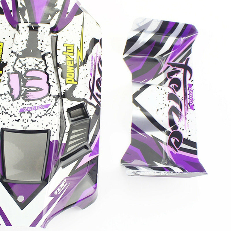 Body Shell for WLtoys 1:12 Scale RC Car Replacement 124019-1836 Purple