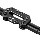 22mm 7/8" Adjustable Motorcycle Handlebar Strength Lever Bar Black