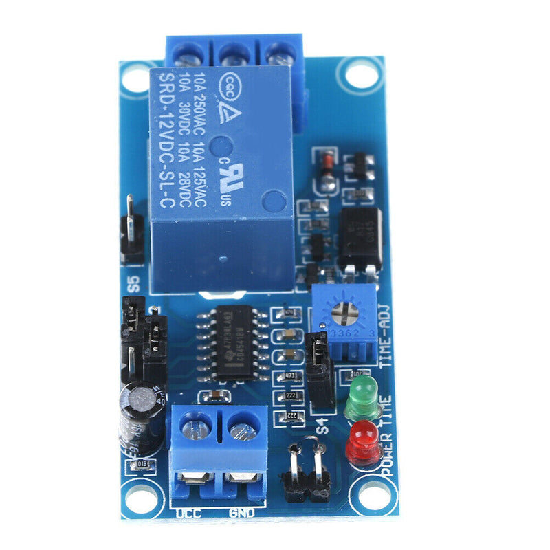 DC 12V time relay module normal open time delay relay control switch S Bj