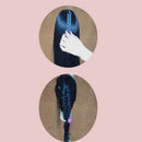 Lady French Hair Braiding Tool Braider Roller Hook With Magic Hair Twist St