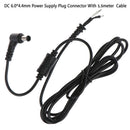 DC 6.0*4.4mm power supply plug connector with 1.5meter cable for laptop adap  Hn