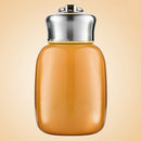 2PCS Mini Vacuum Flasks Kids Milk Water Cup Travel Kettle Rose & Orange