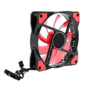PC Computer 33 LED 120mm Silent Computer Case Heatsink Cooler Fan(Red)