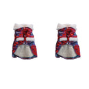 2PCS Female Pet Dog  Princess Dress Clothes Costume Skirt Apparel Red_M/L