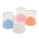 Dental lab instrument 48 holes plastic bur holder burs case box FT