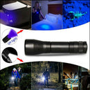 6000Lm LED ZV Flashlight ZV Light Torch 5Mode Zoomable 395nm Blacklight 18650 OZ