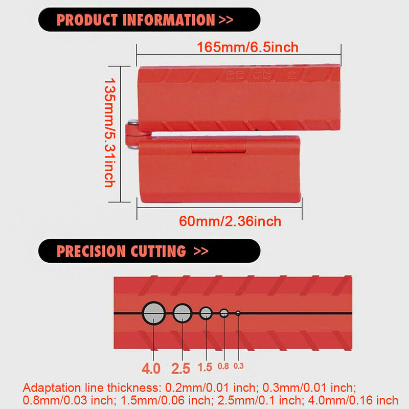 Glass Fiber Quick Dismantling Cable 360 Degree Rotation Wire Stripper Ergonomic