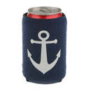 2 Pair Captain First Mate Anchor Beer Can Cooler Neoprene Sleeve Protection