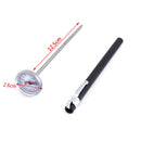 Stainless Steel BBQ food Cooking Meat Coffee Milk Probe Thermometer Gauge too FT