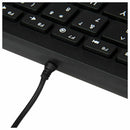 Wire Keyboard Ultra-Thin Quiet Small Size 78 Keys Mini Multimedia Usb Keybo