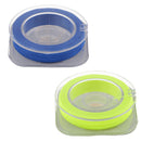 2pcs Fishing Rod Guides Fixing Line Eye Rings Wrapping Thread Blue,Yellow