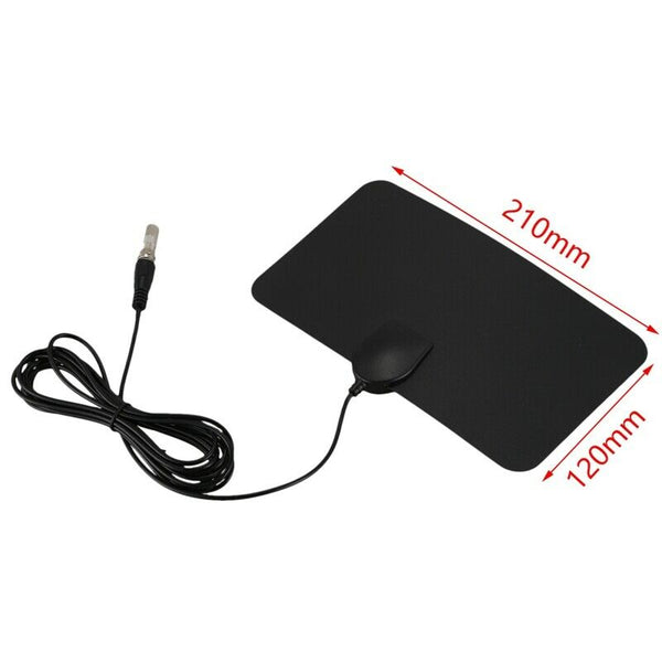 Flat HD Digital Indoor Zoom TV Antenna HDTV 50 Mile Range TVFox VHF UHF DVB Z4F3