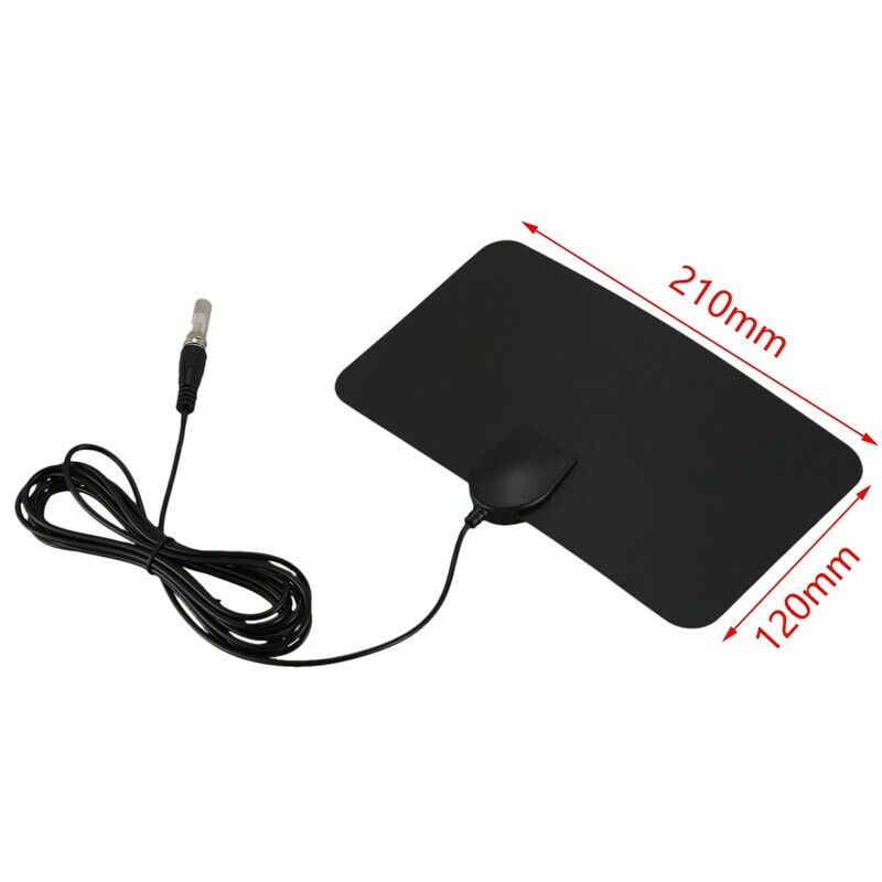 Flat HD Digital Indoor Zoom TV Antenna HDTV 50 Mile Range TVFox VHF UHF DVB Z4F3