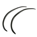 2pcs Car Fender Flare Wheel Eyebrow Protector Carbon Fiber Wheel Arch Strip