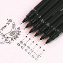 6Pc Micron Fine Line Pen 005 01 02 03 05 08 BRUSH Art ! Supplies Tools V3P9 X1Q3