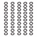 50Pcs Carp Fishing Tackle Round Rig O Rings Quick Change Terminal Accessories