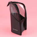 Zipper Black Travel Makeup Brush Bag Empty Organizer Pouch Pocket Holder Kit OZ