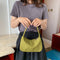 Nylon Casual Women Handbag Female Solid Underarm Shoulder Bag (Army Green)