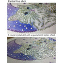 Diy 5D Partial Shaped Diamond Painting Moon Cat Cross Stitch Diamond Embroi