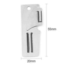 Outdoor Stainless Steel EDC Bi-planer Knives Bottle Can Opener for Picnic