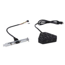 Start/Reset Push Button Switch PC Power Supply+USB Port for Desktop Computer