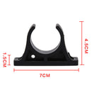 1 Pair Kayak Paddle Clips Plastic Paddle Oar Holder Clips Keeper for BoaME