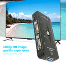 HW1702 Four Ports USB HDMI KVM Switch Box 4 in 1 Out 4K 1080P VGA Splitter A