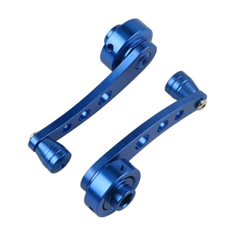 1 Set Billet Aluminum Window Winder Black Car Crank Glass Handle Knob BXU XHW