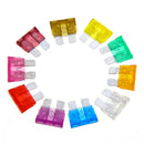 80PC Assorted Car Fuse Auto Trucks SUV Replacement fuses regular size blade