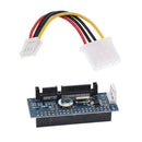 40-Pin Female IDE to 7+15P 22-Pin SATA Male Adapter 3.5"PATA Card