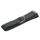 Casual Unisex D-Ring Cloth Belt Canvas Belt Knitting Canvas Belt 110 x 3.8C P8N5