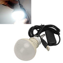 USB 5W 10 LED Energy Saving Bulb Light Camping Home Night Lamp Hook Switc ZUM