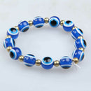 Fashion Blue Turkey Jewelery Evil Eyes Lovely Eyeballs Style Bracelet