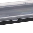 Plastic Eyelash Storage box Transparent Lid black Tray for Grafted eyelas Gw