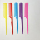 10 Plastic Hairdressing Toothed Pointed Hair Styling Rat Tail Combs Great MO