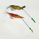 10Pcs/Lot Soft silicon Fishing Lures Luminous Shrimp Lures Soft Lures 8Cm 5 Q2A3