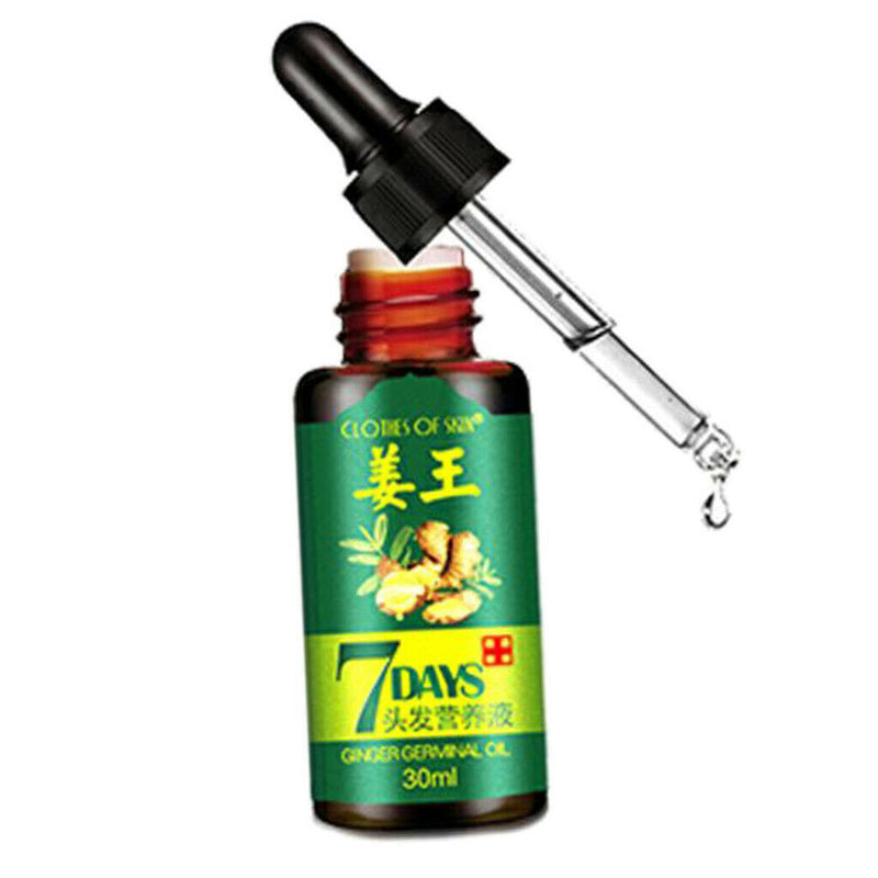 Natural Ginger Hair Essential Oils Oil Control Hydrating Nourish Hair Serum