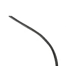 10.8M 35.4Ft PE Polyethylene Spiral Cable Wire Wrap Tube Black 4mm C6T4