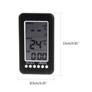 Wireless Thermometer Weather Station C / F Temperature Desk Clock + Transmitter