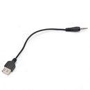 0.15m USB Female to 3.5 Audio Plug Car Navigation / Audio AUX Adapter Cable z Gw