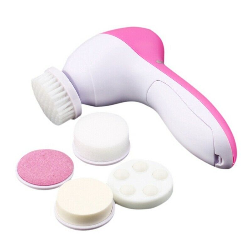 5 In 1 Electric Wash Face Cleaning Machine Facial Cleanser Pore Cleaner Bod K8Y9