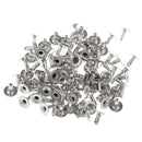 200x Leather Rivets Single Cap Rivets Metal Studs For