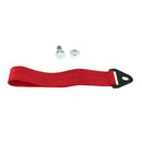 Car 2 Tons Loop Rope Tow Strap Hauling with Hook  Heavy Duty Red