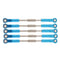 5pc Adjustable Servo Linkage Pulling Steering Rod for HSP 94762 94763 RC Car