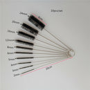 Bottle Cleaning Brush Set Nylon Wire Small Brushes For Beakers Test Tubes
