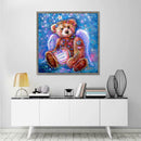 5D DIY Diamond Painting Bear Embroidery Cross Stitch Mosaic Home Decor Gift