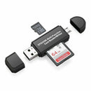 Micro USB OTG To USB 2.0 Micro SD/Adapter SD Card Reader With Standard USB Male^