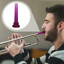 3C Trumpet Mouthpiece for Beginner Music Trumpet Tackle (Clear Purple Red) A